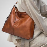 Large Multi-Strap Shoulder Bag with Pouch