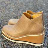 Women's Platform Ankle Boots with Cushioned Sole