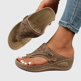 Adjustable Cutout Clog Sandals