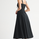 Sleeveless Printed Midi Dress