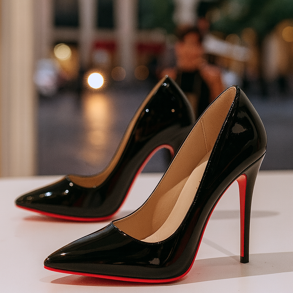 Patent Leather Stiletto Pumps