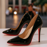 Patent Leather Stiletto Pumps