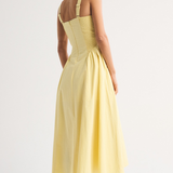 Sleeveless Printed Midi Dress