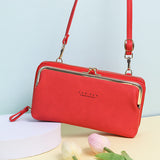 Women's Compact Crossbody Phone Bag with Zip