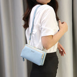 Women's Compact Crossbody Phone Bag with Zip