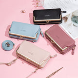 Women's Compact Crossbody Phone Bag with Zip