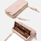 Women's Compact Crossbody Phone Bag with Zip