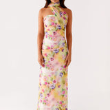 One Shoulder Maxi Dress