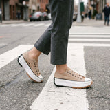 Women's Cushioned Lace-Up Everyday Sneakers