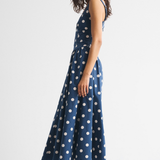 Sleeveless Printed Midi Dress