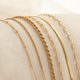 Women's 6-Piece Stainless Steel Bracelet Set