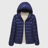 Hooded Lightweight Quilted Puffer Jacket