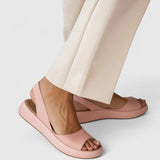 Open Toe Slingback Flat Sandals