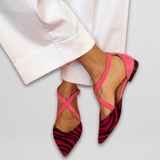 Pointed Toe Slingback Flats