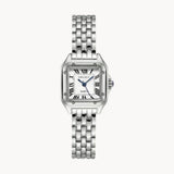 Women's Square Roman Numeral Quartz Watch