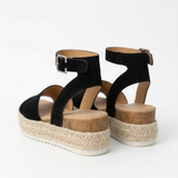 Platform Espadrille Sandals – Coastal Style with All-Day Comfort