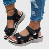 Adjustable Double Strap Platform Sandals