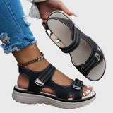 Adjustable Double Strap Platform Sandals