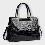 Women's Heritage Black Leather Bag
