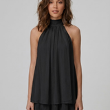 Halter Neck Layered Mini Dress