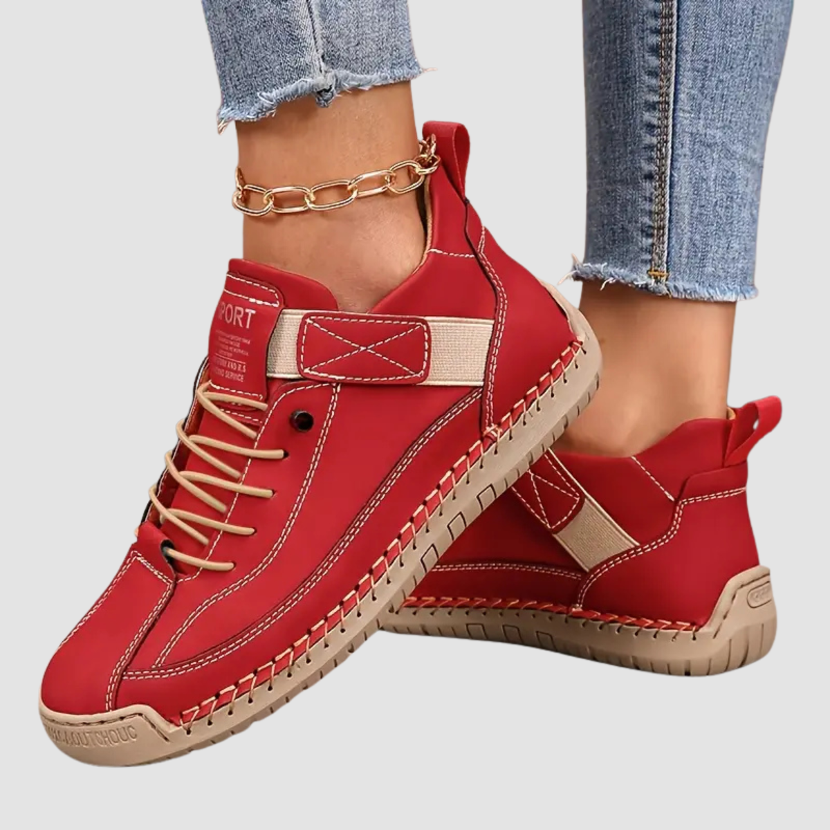 Casual Lace Up Walking Trainers
