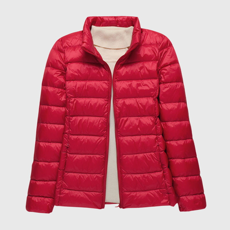 Hooded Lightweight Quilted Puffer Jacket