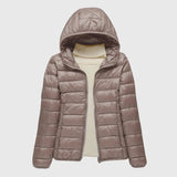 Hooded Lightweight Quilted Puffer Jacket