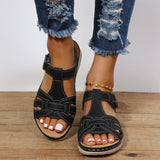 Women's Cushioned Footbed Adjustable Strap Walking Sandals