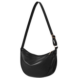 Women's Crescent Crossbody Bag with Adjustable Strap