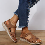 Women's Cushioned Footbed Adjustable Strap Walking Sandals