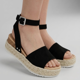 Platform Espadrille Sandals – Coastal Style with All-Day Comfort