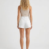 Women's Wide Fit Distressed Denim Shorts