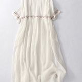 Gathered Waist Maxi Dress