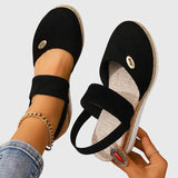 Closed Toe Slingback Espadrille Sandals