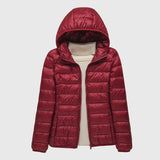 Hooded Lightweight Quilted Puffer Jacket