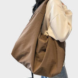 Large Slouchy Shoulder Tote Bag