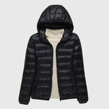 Hooded Lightweight Quilted Puffer Jacket