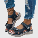 Adjustable Double Strap Platform Sandals