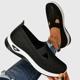 Breathable Slip-On Knit Trainers