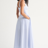 Sleeveless Printed Midi Dress