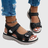Adjustable Double Strap Platform Sandals