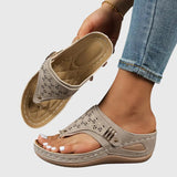 Adjustable Cutout Clog Sandals