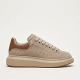 Women's Suede-Look Lace-Up Platform Sneakers