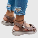 Adjustable Double Strap Platform Sandals