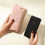 Women's Compact Crossbody Phone Bag with Zip