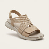 Women's Multi-Strap Open-Toe Flat Sandals