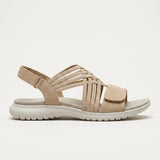 Women's Multi-Strap Open-Toe Flat Sandals