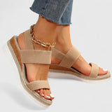 Adjustable Wedge Strap Sandals
