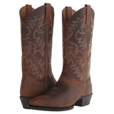 Embroidered Western Knee High Boots