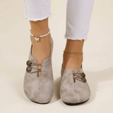 Vintage Buckle Strap Slip-On Clogs